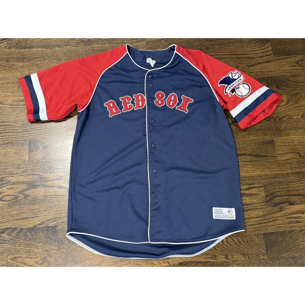 Dynasty Boston Red Sox MLB Y2K Men's Baseball Jersey Size XL Blank Stitched